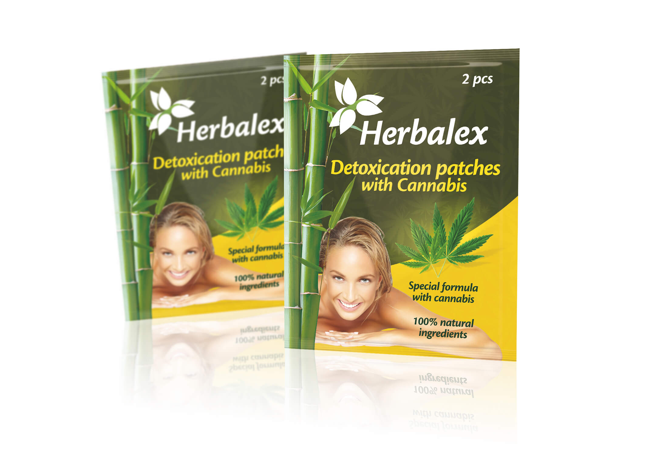 Detox patches with cannabis 2 pcs